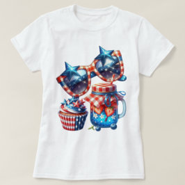 パトリオット ギンガムアート Tシャツ