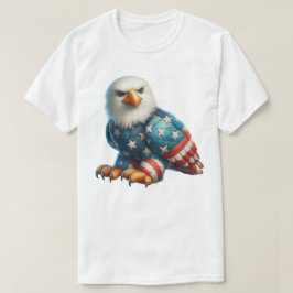 パトリオット・パッチワーク・アート Tシャツ