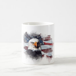 *~*パトリオットUSAイーグルアメリカ国旗 コーヒーマグカップ