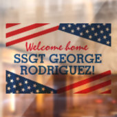 パトリオティックウェルカムホーム軍隊メンバー ウィンドウサイン (シート2)