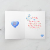 パトリオティッククリスマスカードイン軍隊 シーズンカード (内部)