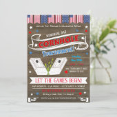 パトリオティックコーンホールパーティの招待状 招待状 (スタンド正面)