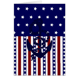 パトリオティックスターズストライプいかりセーラーパターン