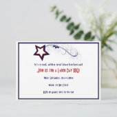 パトリオティックスターライトラバーデイパーティの招待状 招待状 (スタンド正面)