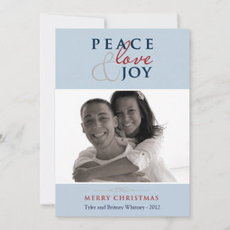 パトリオティックホリデーフォトカード シーズンカード