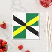 パトリオティック紙ナプキンとモントレー国旗 スタンダードカクテルナプキン (インサイチュ)