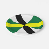 パトリオティック紙プレートとモントレー市旗。 ペーパープレート (アングル)