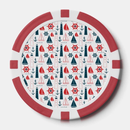 パトリオ航海のット ポーカーチップ (正面)