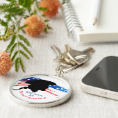 パトリオ頼ットの祖先について キーホルダー (側面)