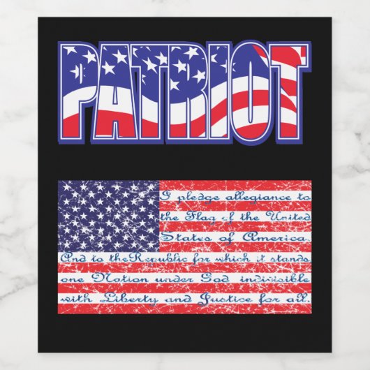 パトリオ ワインラベル (シングルラベル)