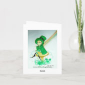 パトリキウスの日の挨拶 カード (裏面)