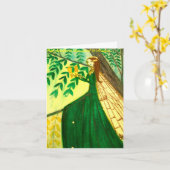 パトリキウスの日の挨拶 カード (黄色い花)