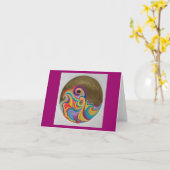 パトリシア・ピアースの「ヘアーティストの生活」ノテカード カード (黄色い花)