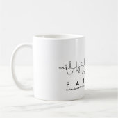 パトリスペプチド名mug コーヒーマグカップ (左)