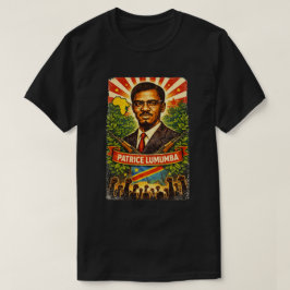パトリス・ルムンバ パン・アフリカン革命 Tシャツ