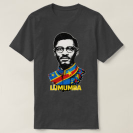 パトリス・ルムンバ　汎アフリカ主義革命　コンゴ Tシャツ