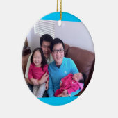 パトリックおよびドミニク セラミックオーナメント (右)