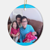 パトリックおよびドミニク セラミックオーナメント (左)