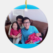 パトリックおよびドミニク セラミックオーナメント (裏面)