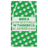 パトリックの日を楽しく過ごす スモールペーパーバッグ (裏面)