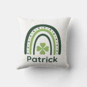 パトリッククローバーボホーレインボー クッション (裏面)