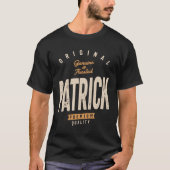 パトリックパーソナライズされたネームおもしろい- Patrick Tシャツ (正面)