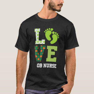 パトリック労働と配送ナースセント・パトリックの日 Tシャツ