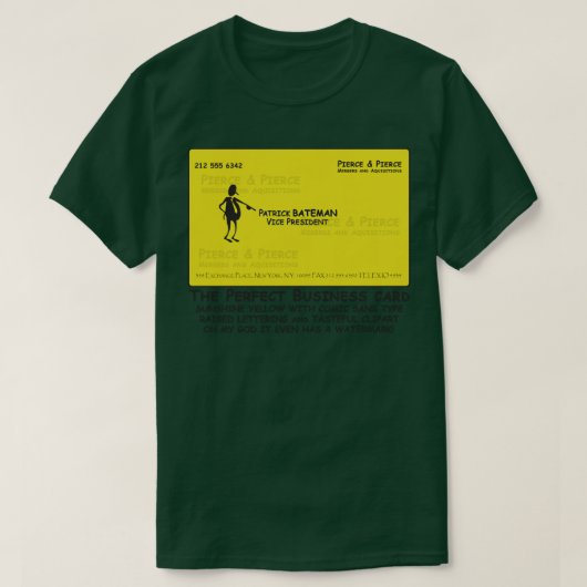 パトリック・バテメン漫画サンビジネスd tシャツ (デザイン正面)