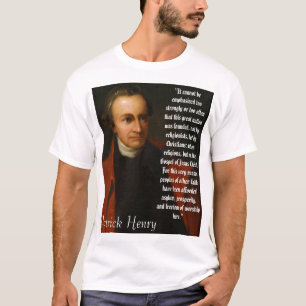 パトリック・ヘンリーのティー Tシャツ