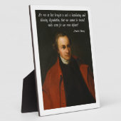 パトリック・ヘンリー修正第2条 フォトプラーク (側面)