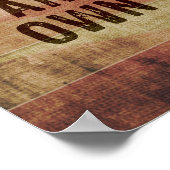 パトリック・ヘンリー第2修正引用 ポスター (角)