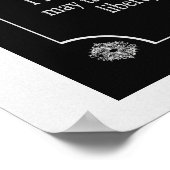 パトリック・ヘンリー・スピーチ引用文 – アートプリント ポスター (角)