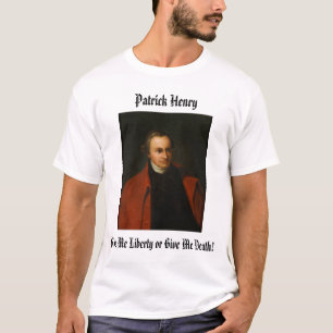 パトリック・ヘンリー、パトリック・ヘンリーは、私に自由oを…与えます tシャツ