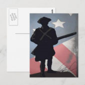 パトリック・ヘンリー・引用文2.0 ポストカード (正面/裏面)