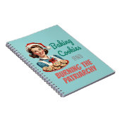 パトリarchyを焼きながらクリスマス・クッキーを焼く ノートブック (右側)