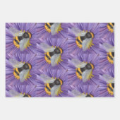 パトロン聖人の猫のオリジナル水の色ミランダ ラッピングペーパーシート (正面3)