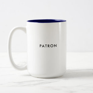 パトロン   ボス   カスタムコーヒフランスのーマグ ツートーンマグカップ