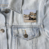 パトロール中のハムヴの行動セキュリティ 缶バッジ (インサイチュ)