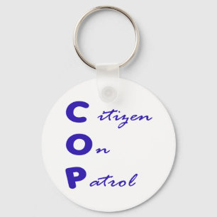 パトロール基本的なKeychainの市民 キーホルダー