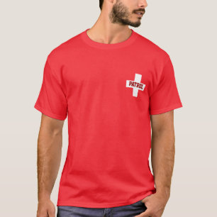 パトロール-十字をカスタマイズ Tシャツ