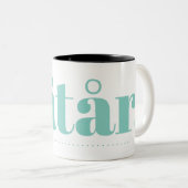 パトーコーヒーマグ ツートーンマグカップ (正面右)