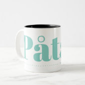 パトーコーヒーマグ ツートーンマグカップ (正面左)