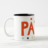 パトーツートーンコーヒーマグ ツートーンマグカップ (左)