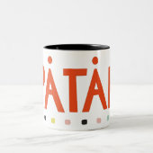 パトーツートーンコーヒーマグ ツートーンマグカップ (中央)