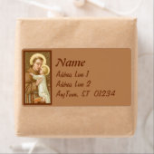 パドアとキリストの子の聖アントニー(JM 05) ラベル (インサイチュ)