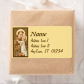 パドアとキリストの子の聖アントニー(JM 05) ラベル (インサイチュ)