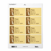 パドアとキリストの子の聖アントニー(JM 05) ラベル (フルシート)