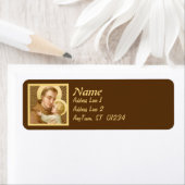 パドアとキリストの子の聖アントニー(JM 05) ラベル (インサイチュ)