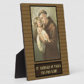 パドアの聖アンソニーとベビーイエス フォトプラーク (側面)