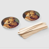 パドアの聖アンソニーとベビー・イエス ハンドファン (組立なし)